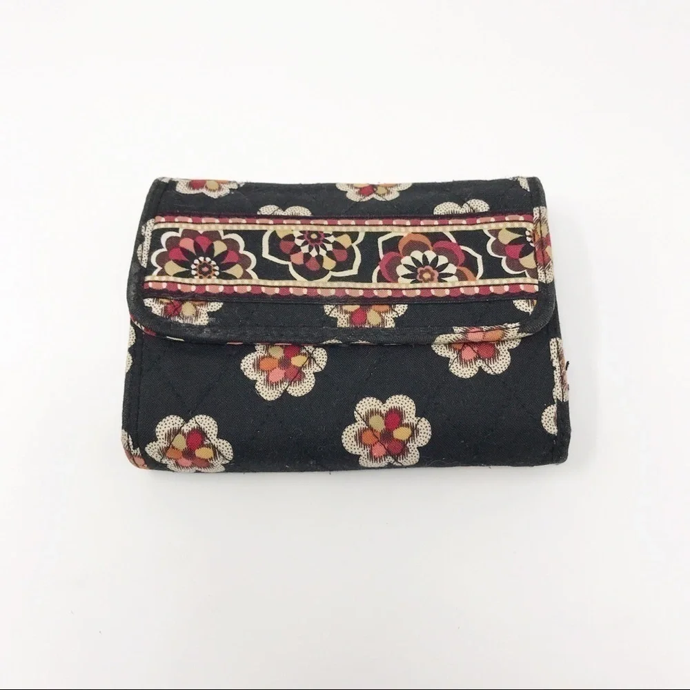 Vera Bradley Pirouette Print Trifold Wallet